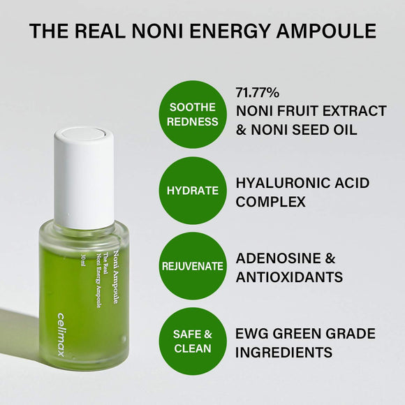 CELIMAX The Real Noni Energy Ampoule Ορός Προσώπου 30ml