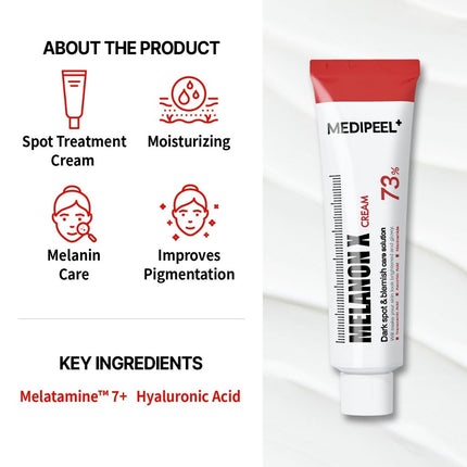MEDIPEEL - Melanon X Cream 73% 30ml