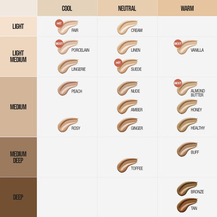 TFIT - Radiance Fit Serum Foundation #W08 TAN 30g