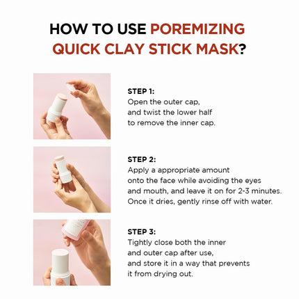 SKIN1004 - Poremizing Quick Clay Stick Mask 27g
