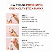 SKIN1004 Poremizing Quick Clay Stick Mask Μάσκα Προσώπου 27g