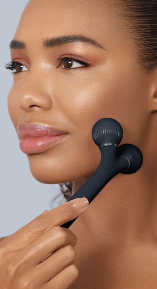 GESKE - Sonic Facial & Body Roller - 4 in 1 - Black