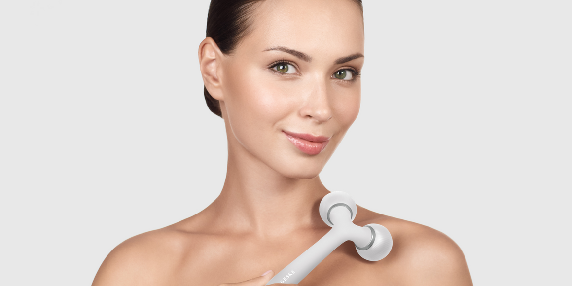 GESKE - Sonic Facial & Body Roller - 4 in 1 - Starlight