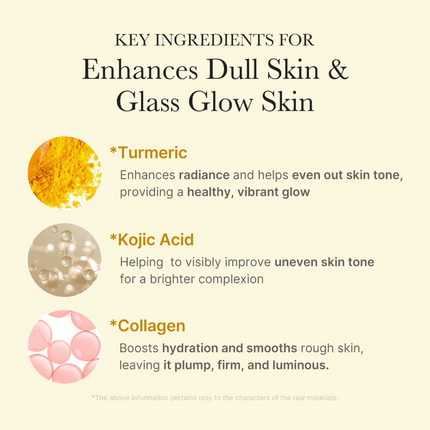MEDICUBE - Kojic Acid Turmeric Night Wrapping Mask 75ml