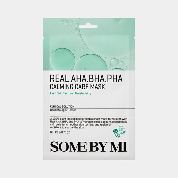 SOMEBYMI Real AHA BHA PHA Calming Care Mask Μάσκα Προσώπου
