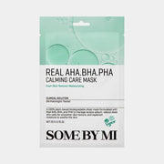 SOMEBYMI Real AHA BHA PHA Calming Care Mask Μάσκα Προσώπου