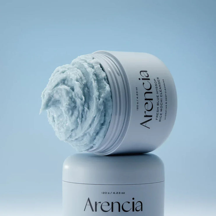 ARENCIA - Fresh Blue Hyssop Rice Mochi Cleanser 120g