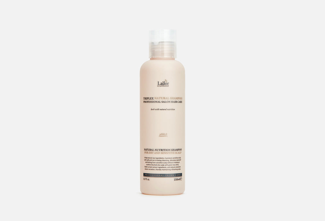 LADOR PROFESSIONAL - TripleX 3 Natural Shampoo Professional Salon Hair Care 150ml