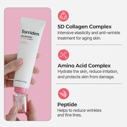 TORRIDEN - Cellmazing Low Molecular Collagen Firming Cream 60ml