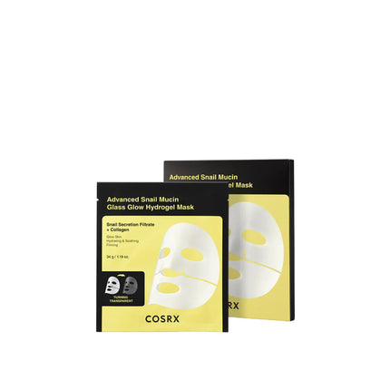 COSRX- Advanced Snail Mucin Glass Glow Hydrogel Mask