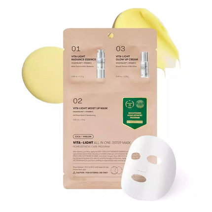 VT COSMETICS - Vita Light All In One 3Step Mask