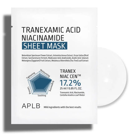 APLB - Tranexamic Acid Niacinamide Sheet Mask 25ml