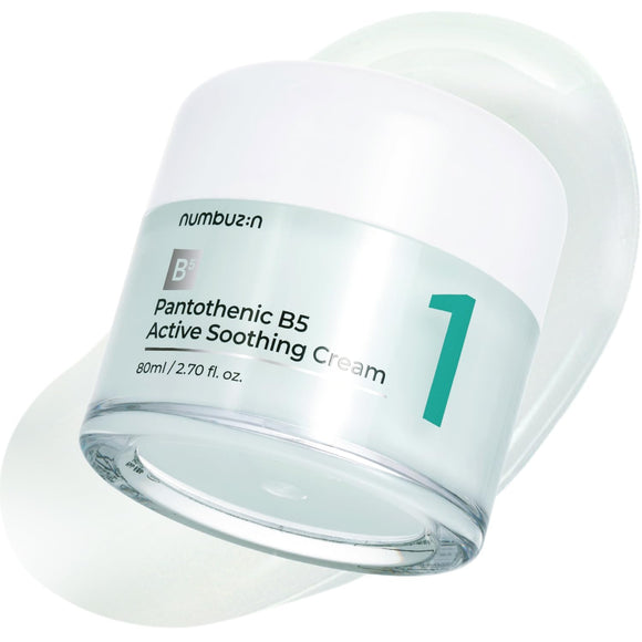 NUMBUZIN - NO.1 Pantothenic B5 Active Soothing Cream 80ml ΔΙΑΘΕΣΙΜΗ ΑΠΟ 24/09