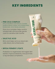 K SECRET SEOUL 1988 SEOUL 1988 Cleansing Foam: Pine Cica 1% + Probiotics Καθαριστικό Προσώπου 150ml