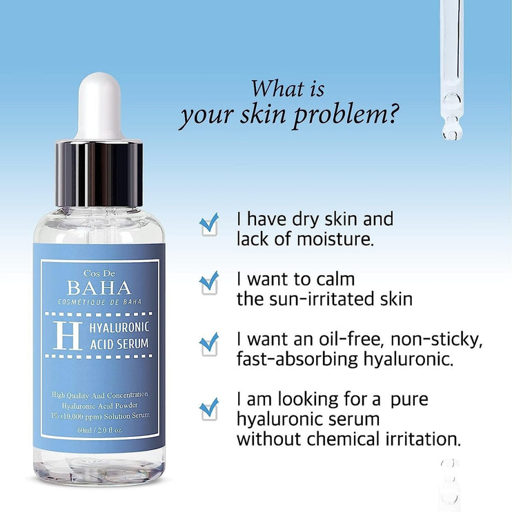 COS DE BAHA - Hyaluronic Acid Serum 60ml