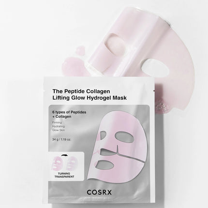 COSRX - The Peptide Collagen Lifting Glow Hydrogel Mask