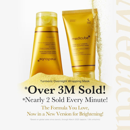 MEDICUBE - Kojic Acid Turmeric Night Wrapping Mask 75ml