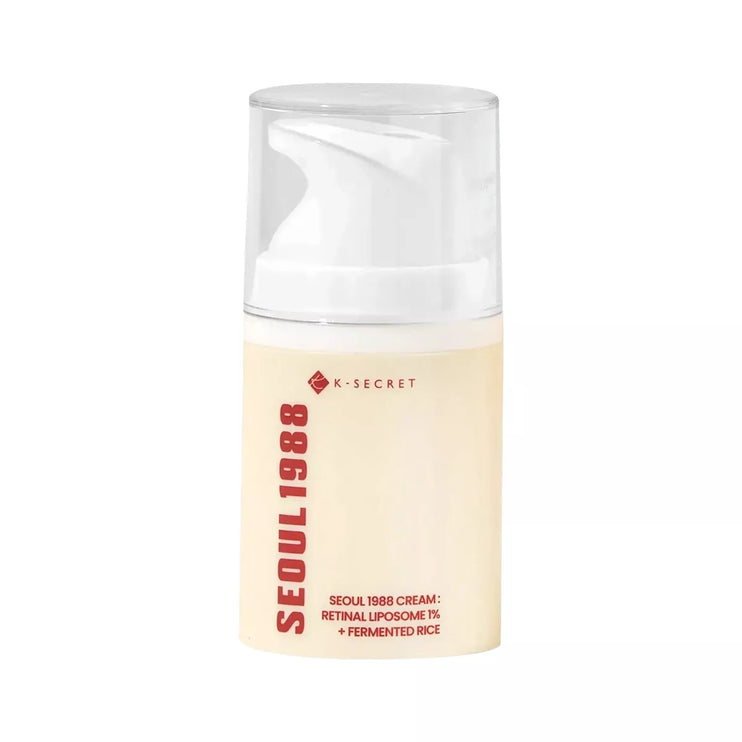 K - SECRET SEOUL 1988 - SEOUL 1988 Cream: Retinal Liposome 1% + Fermented Rice 50ml
