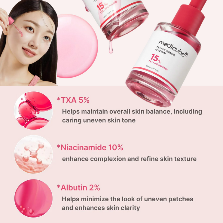 MEDICUBE - TXA Niacinamide 15 Serum 30ml