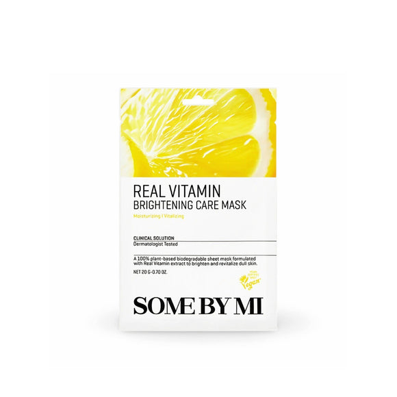 SOMEBYMI Real Vitamin Brightening Care Mask Κορεάτικη Μάσκα Προσώπου