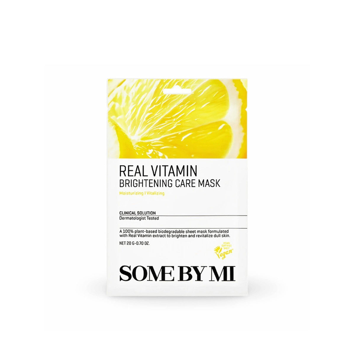 SOMEBYMI Real Vitamin Brightening Care Mask Κορεάτικη Μάσκα Προσώπου