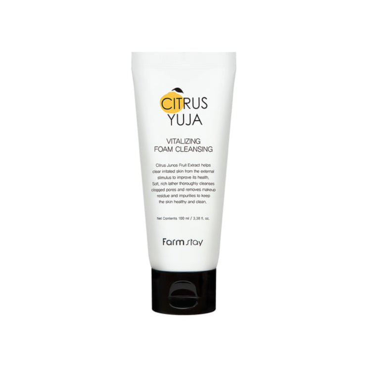 FARMSTAY - Citrus Yuja Vitalizing Foam Cleansing 100ml