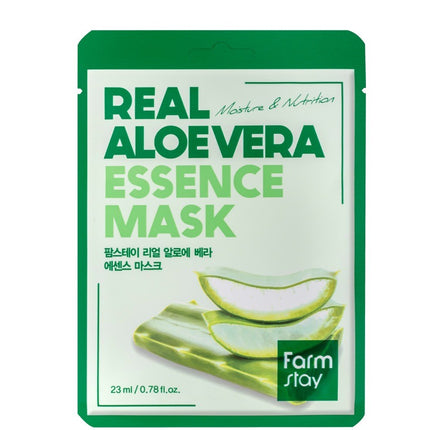 FARMSTAY- Real Aloe Vera Essence Mask 23ml