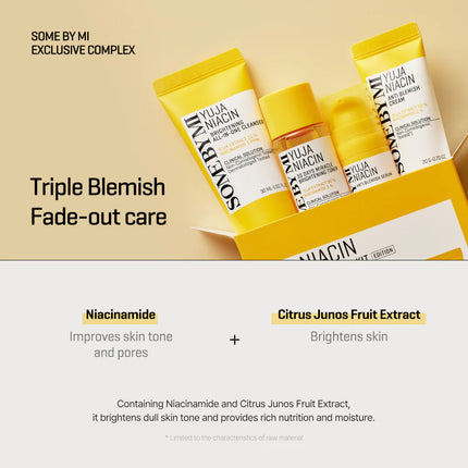SOME BY MI - Yuja Niacin Anti Blemish Starter Kit
