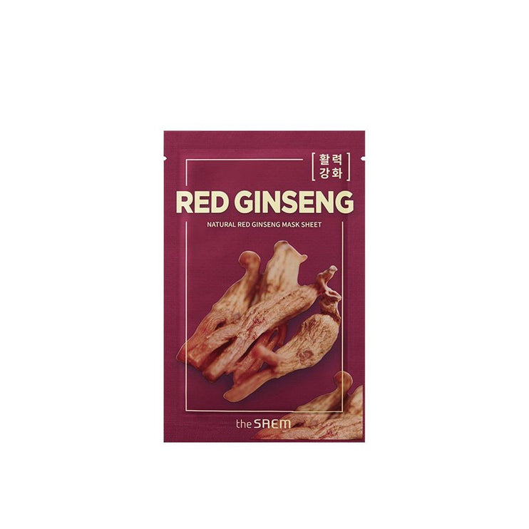THE SAEM - Natural Red Ginseng Sheet Mask