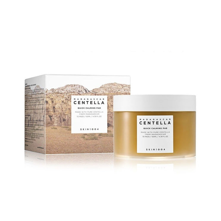 SKIN1004- Madagascar Centella Quick Calming Pad 70pads 130ml