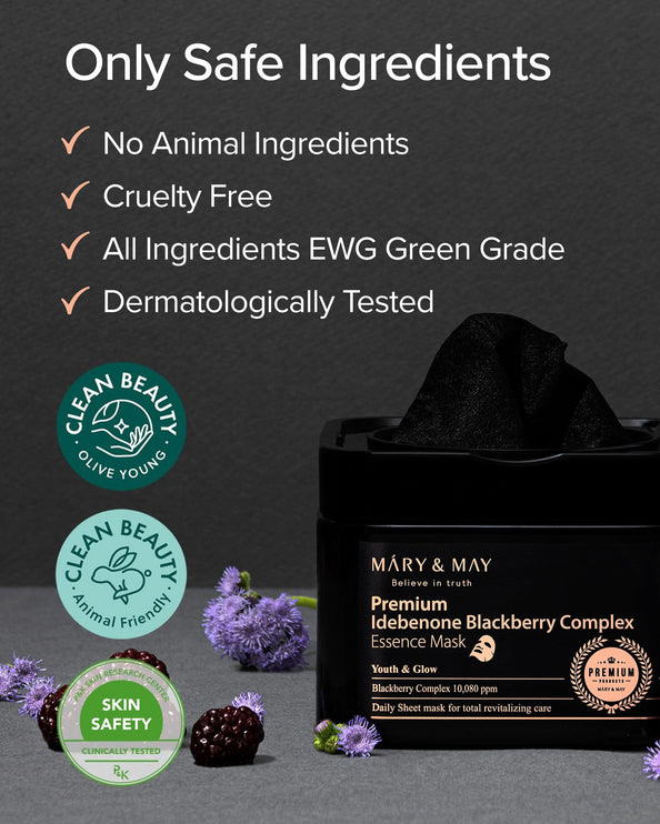 MARY & MAY - Premium Idebenone Blackberry Complex 20pcs