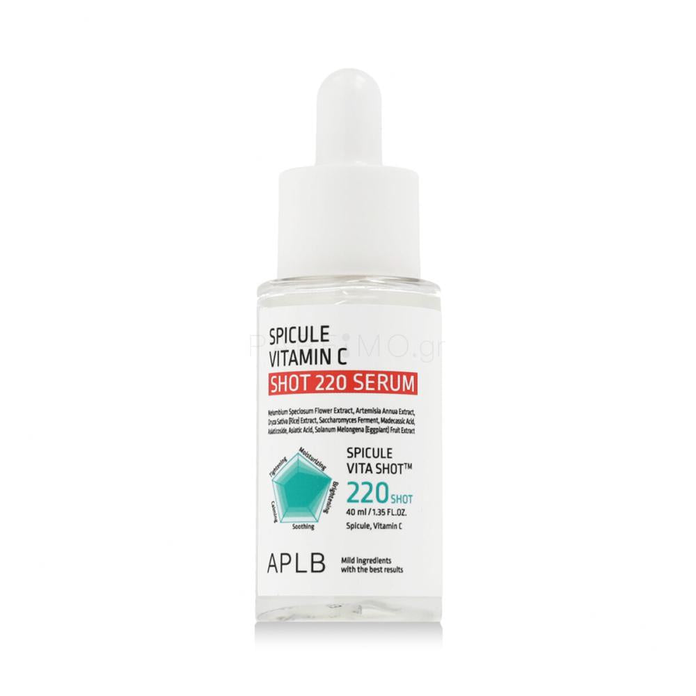 APLB Spicule Vitamin C Shot 220 Serum Ορός Προσώπου 40ml