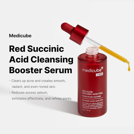 MEDICUBE - Red Acne Succinic Acid Peel 40ml