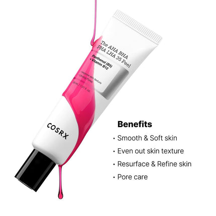 COSRX - The AHA BHA PHA LHA 35 Peel 30ml