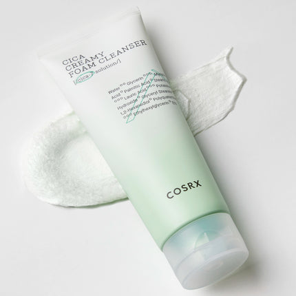COSRX Cica Creamy Foam Cleanser – Απαλός Αφρός Καθαρισμού με Cica για Ευαίσθητη Επιδερμίδα 150ml