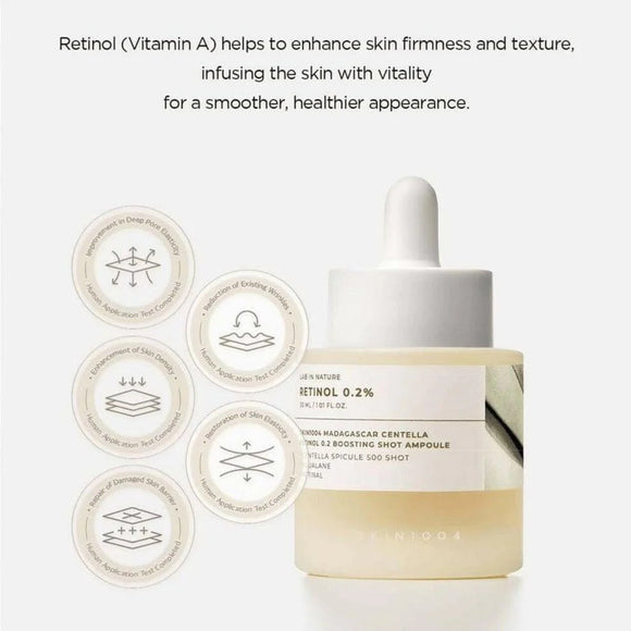 SKIN1004 Retinol 0.2 Boosting Shot Ampoule 30ml