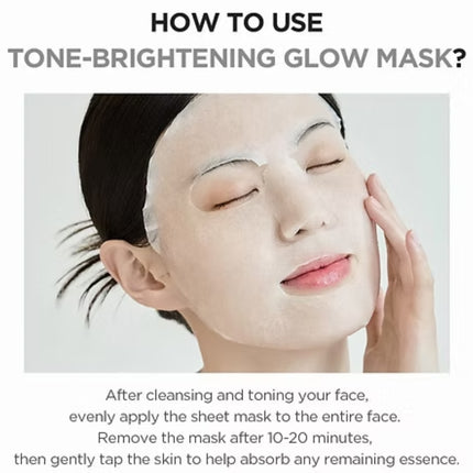 SKIN1004-Tone Brightening Glow Mask 1PC