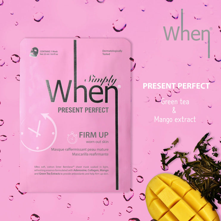 SIMPLY WHEN - Present Perfect Firm Up Mask Pack 5pcs