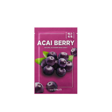 THE SAEM - Acai Berry Natural Mask Sheet