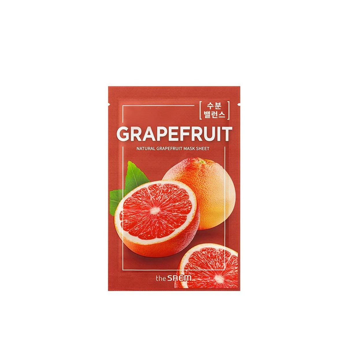 THE SAEM Grapefruit Natural Mask Sheet Μάσκα Προσώπου