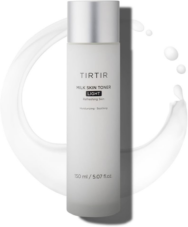 TIRTIR - Milk Skin Toner Light - Moisturizing Toner with Rice Extract - 150ml