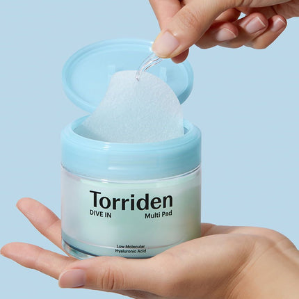 TORRIDEN - Dive In Multi Pad Low Molecular Hyaluronic Acid 80 Pads 160ml