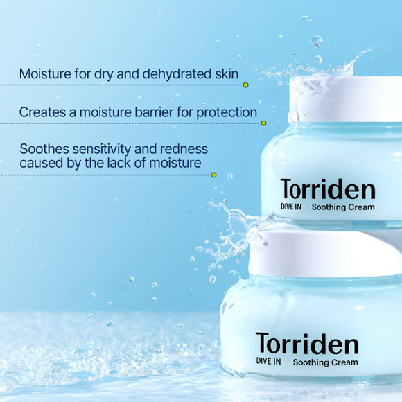 TORRIDEN Soothing Cream With Hyaluronic Acid Κρέμα Προσώπου 100ml