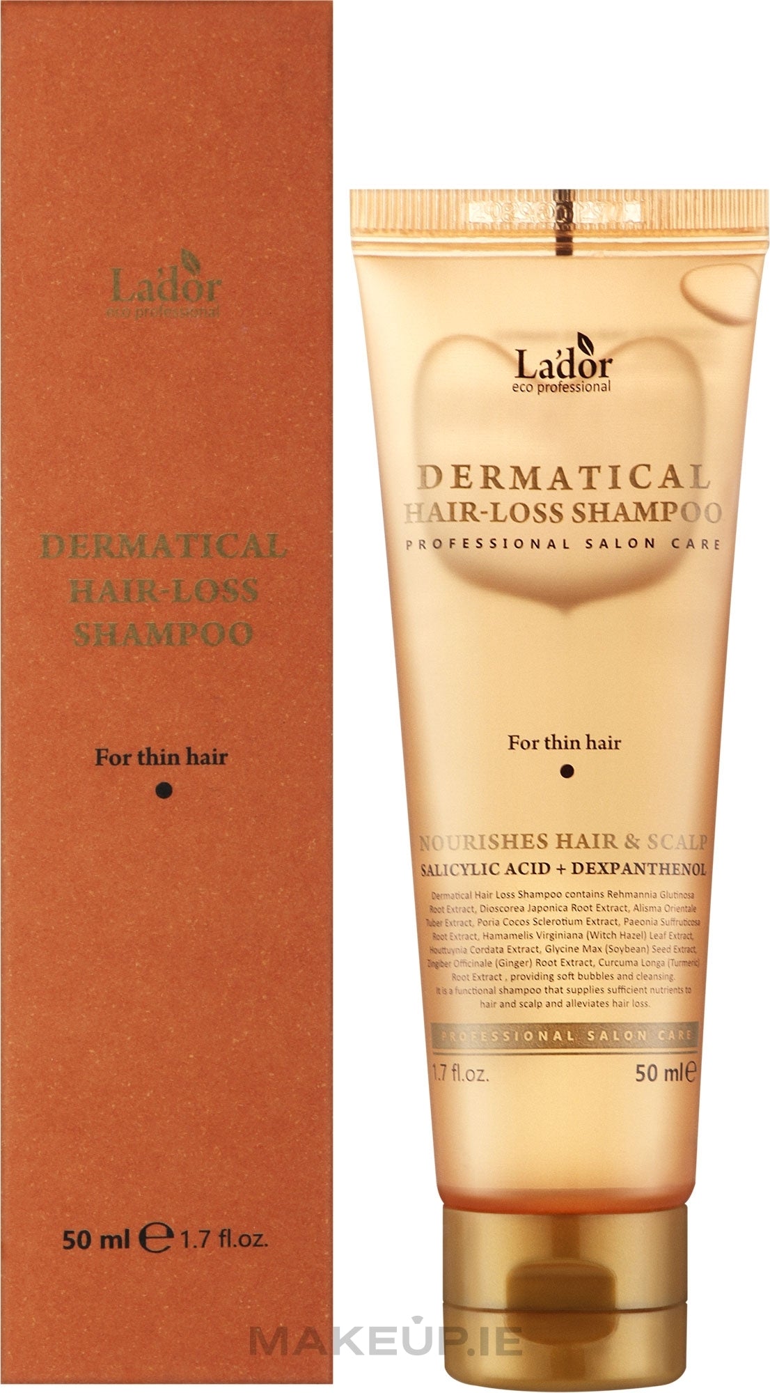 LADOR Dermatical Hair-Loss Shampoo For Thin Hair Σαμπουάν 50ml
