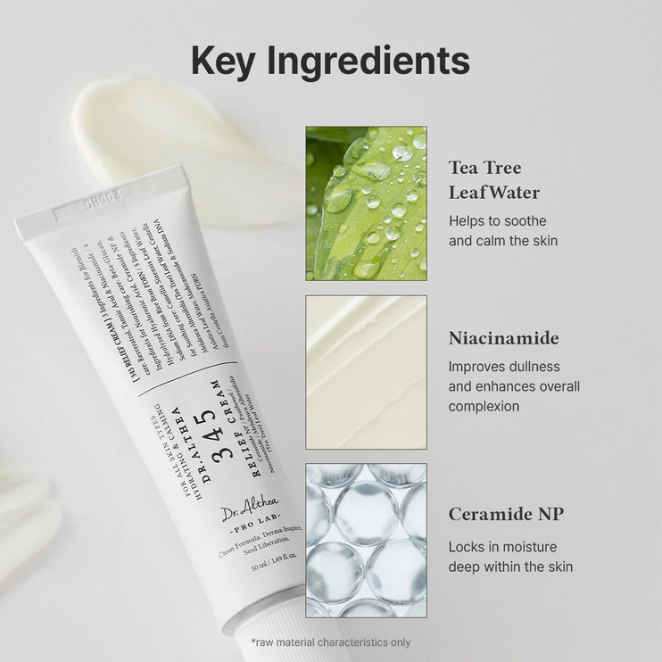 Dr. Althea 345 Relief Cream – Κορεάτικη κρέμα προσώπου 50ml