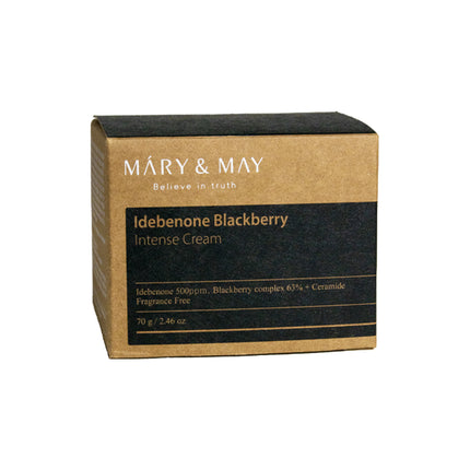 MARY & MAY - Idebenone Blackberry Intense Cream 70ml