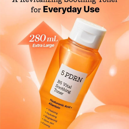 COSRX 5 PDRN B5 Vital Soothing Toner 280ml