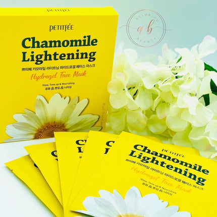 PETITFEE - Chamomile Hydrogel Face Mask Pack 5pcs