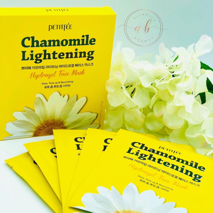 PETITFEE - Chamomile Hydrogel Face Mask Pack 5pcs