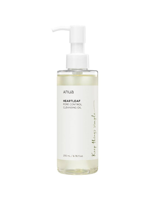 ANUA Heartleaf Pore Control Cleansing Oil 200ml Κορεάτικο Λάδι Καθαρισμού για Πόρους